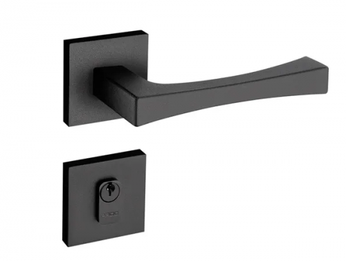 Fechadura Externa Vivaldi Preto Textura