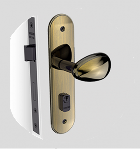 Fechadura Externa Bora Taco de Golf - Antique