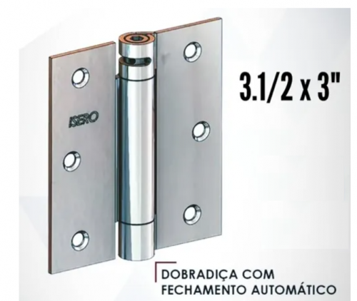 Dobradiça Com Mola CR | Antique